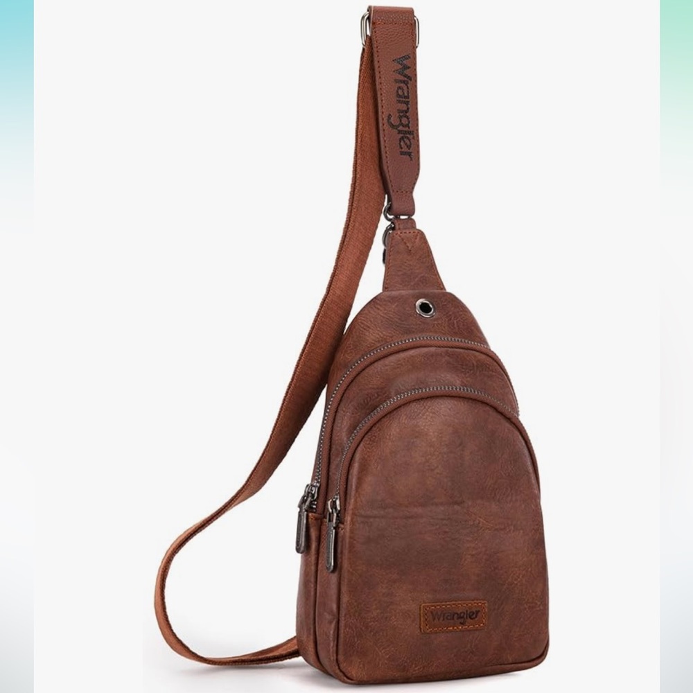 Wrangler Brown Sling Bag